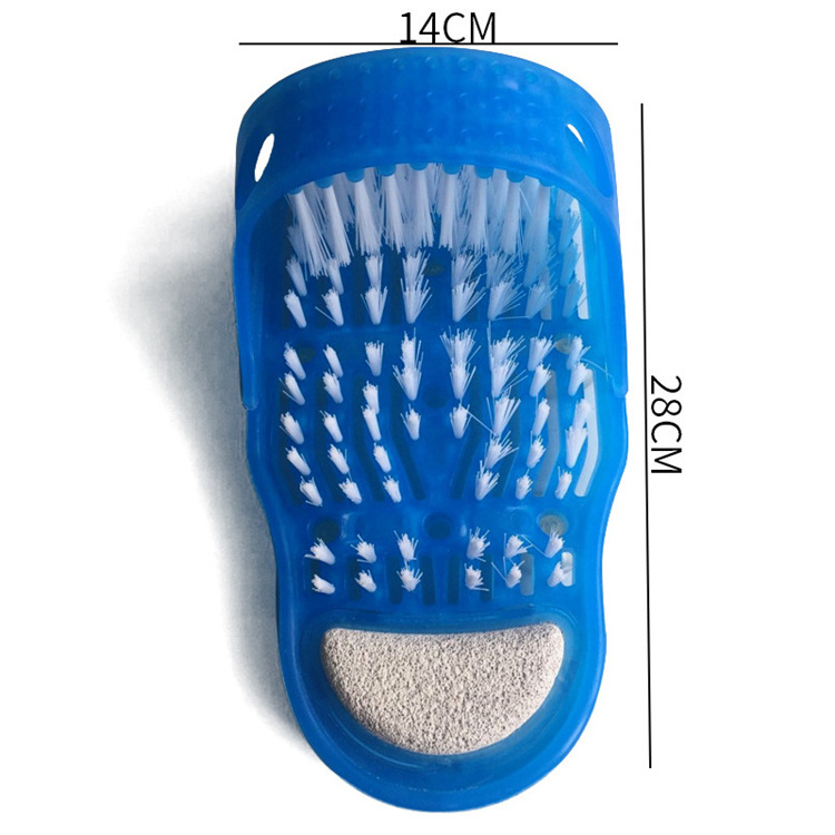 BEAUFLY cepillo masajeador para pie Foot Washing Brush for Dead Skin Brush Cleaning Slippers Bath Shower Feet Massage Slippers