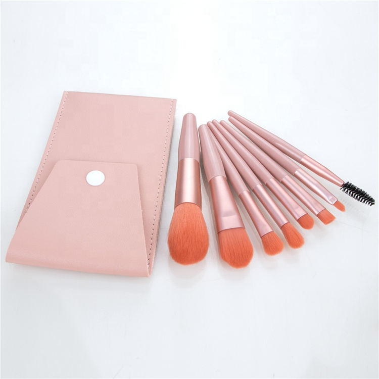 BEAU FLY Makeup Brushes Set 8pcs Set Custom Logo Professional Makeup Foundation Cosmetic Tools Facial With Bag