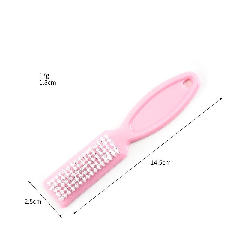 BEAUFLY Handle Grip Nail Brush Fingernail Scrub Cleaning Brushes for Toes and Nails Cleaner Pedicure Brushes for Men and Women