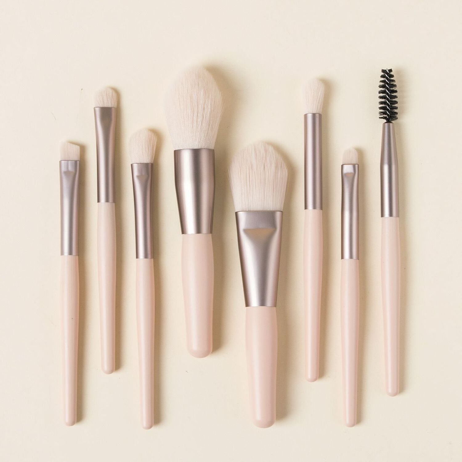 BEAU FLY Makeup Brushes Set 8pcs Set Custom Logo Professional Makeup Foundation Cosmetic Tools Facial With Bag