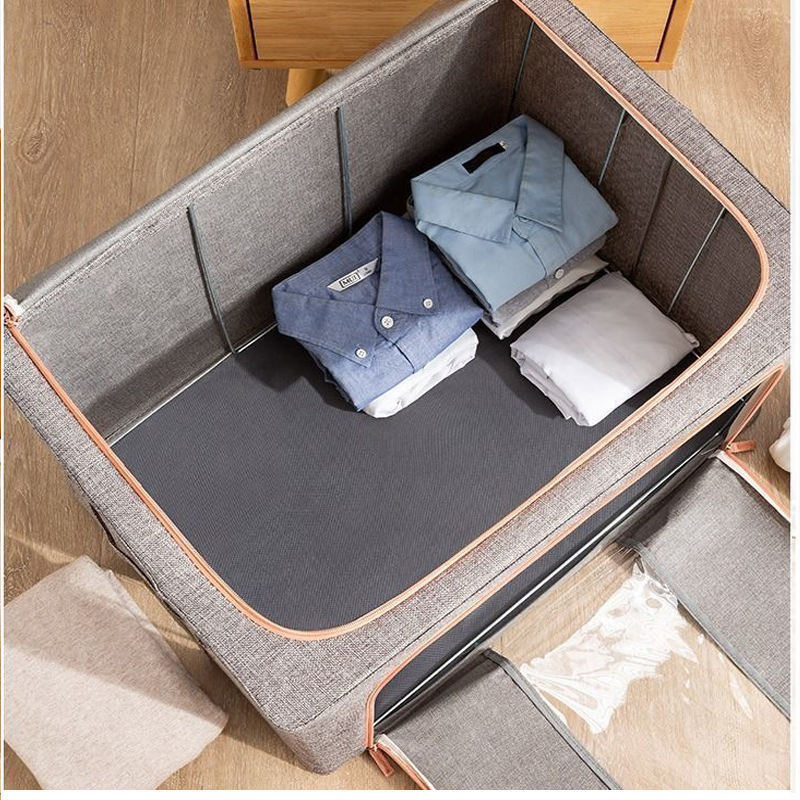 Hiot sale Wardrobe Bedroom Stackable storage box Large Capacity Wardrobe Foldable Clothes Storage Box