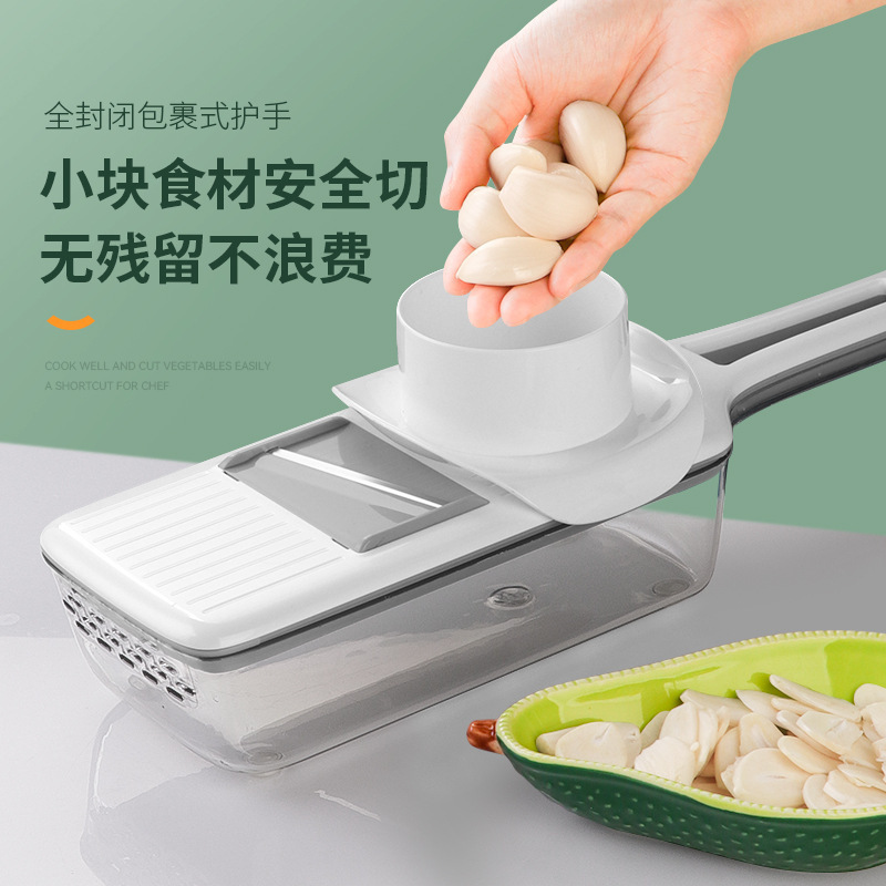 Kitchen adjustable stainless steel fruit vegetable mandolin slicer