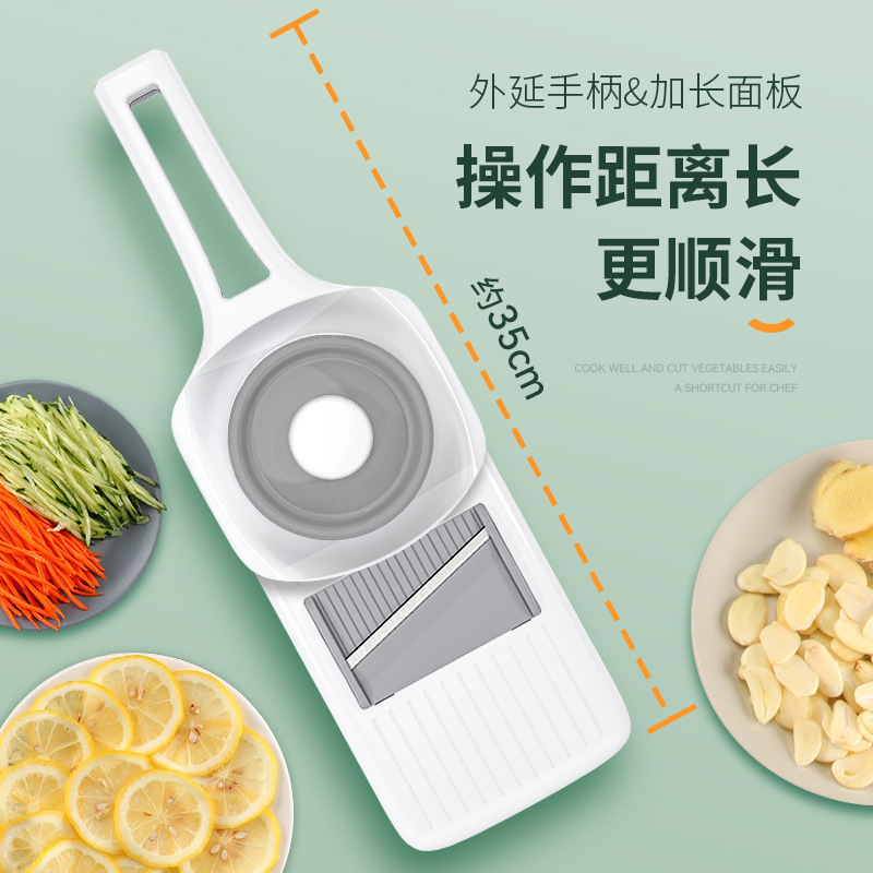 Kitchen adjustable stainless steel fruit vegetable mandolin slicer