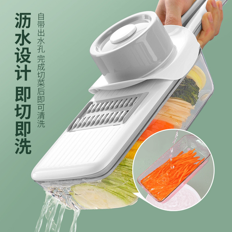 Kitchen adjustable stainless steel fruit vegetable mandolin slicer