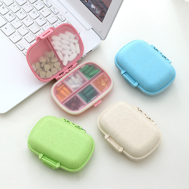 Medication Packaging Medicine Cutter Box One-Week Travel Storage Portable Mini Plastic Small Portable Pill Box