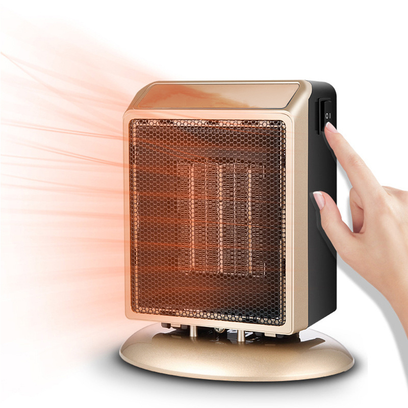 New Arrival 900W Warm Mini Air Heater Portable Adjustable Thermostat Desktop Electric Fan Heater