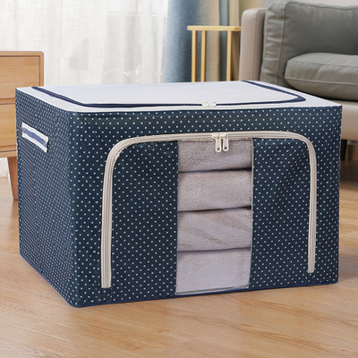 Oem china wholesale storage box stackable Foldable Cloth Storage Cube Basket storage bag for clothes