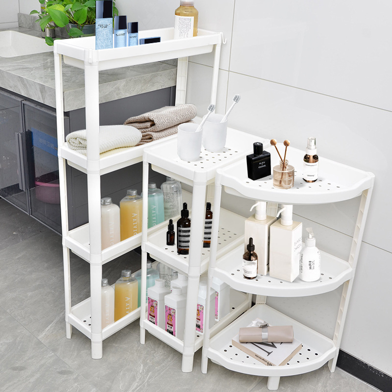 Storage cart Fruit and vegetable snack toilet shelf Wheeled removable storage rack kitchen storage rack