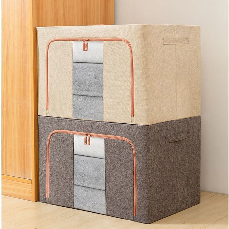 Hiot sale Wardrobe Bedroom Stackable storage box Large Capacity Wardrobe Foldable Clothes Storage Box