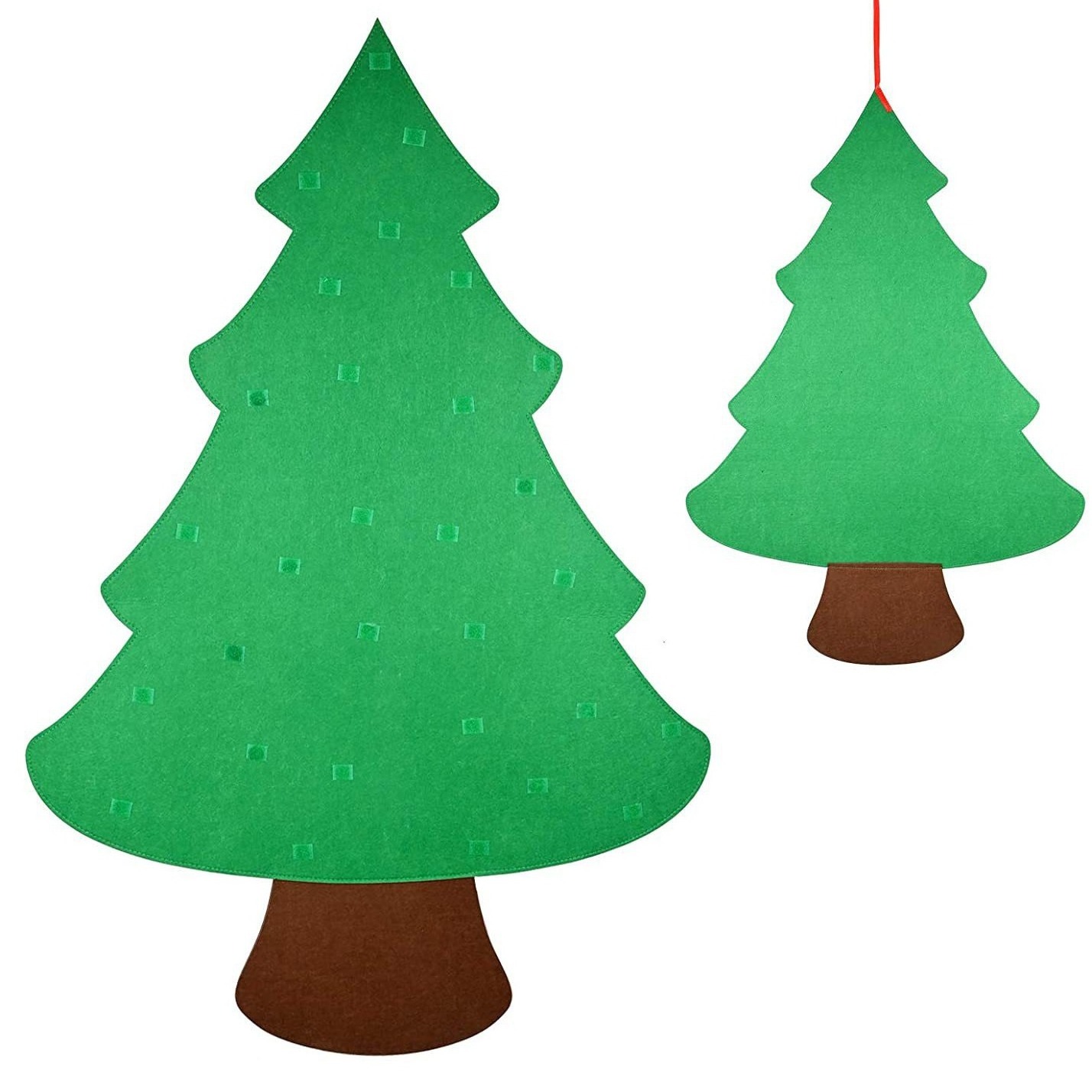 Christmas Felt decoration pendant children's handmade DIY toy three-dimensional Christmas tree