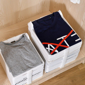 5 Layers Home Closet Organizer and Magic T Shirt Folder Storage Clothing Dividers