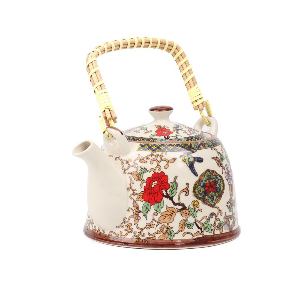 Factory supplier retro design kitchen popular chinese style ceramic teapot