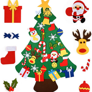 Christmas Felt decoration pendant children's handmade DIY toy three-dimensional Christmas tree