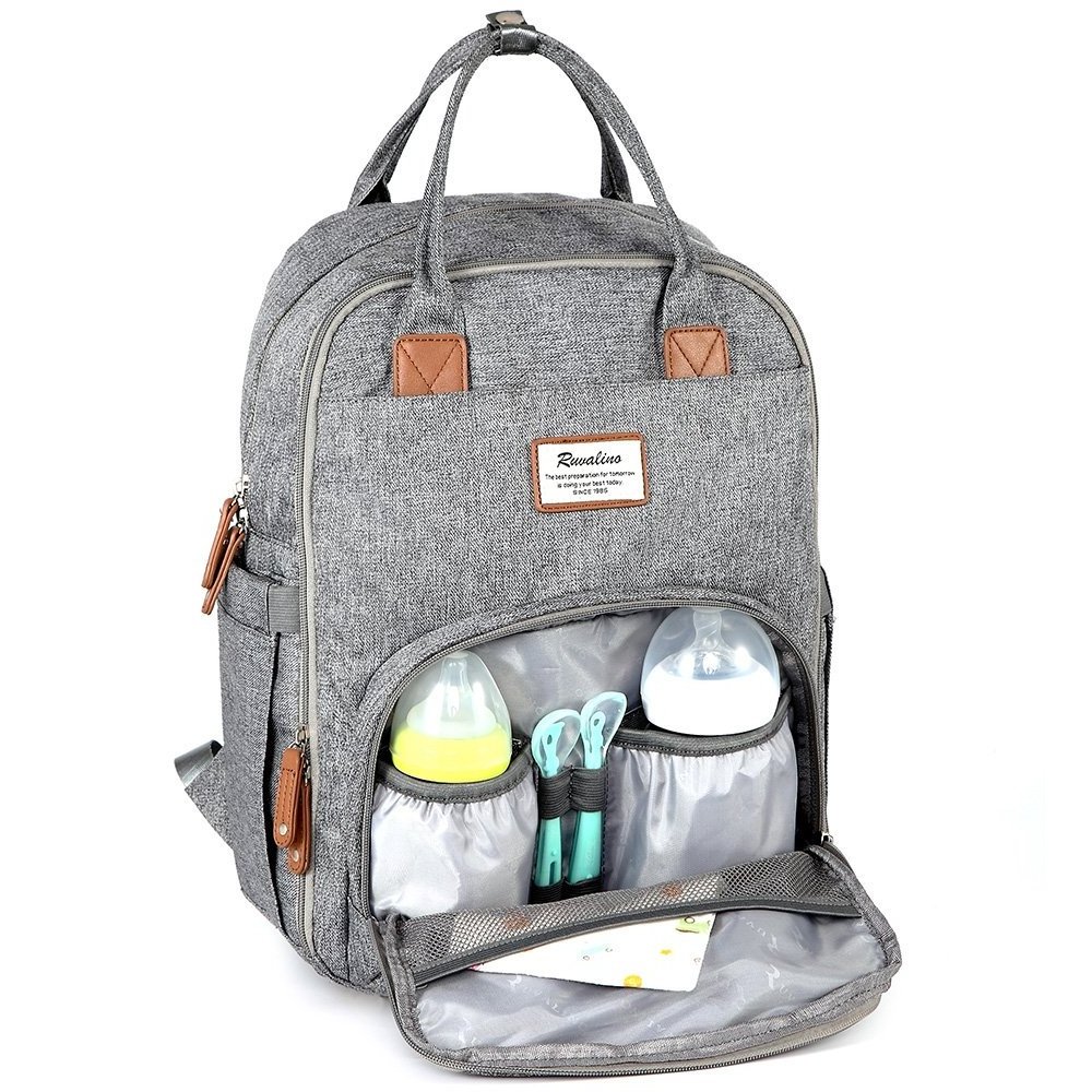 Multifunction Travel Backpack Large Capacity Baby Changing Bags , Waterproof and Stylish,Diaper Bag Backpack