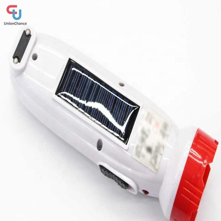 High Quality Household Rechargeable Solar Flashlight Camping Flashlight