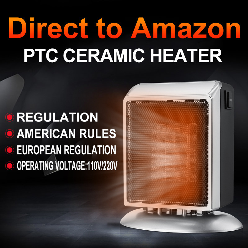 New Arrival 900W Warm Mini Air Heater Portable Adjustable Thermostat Desktop Electric Fan Heater