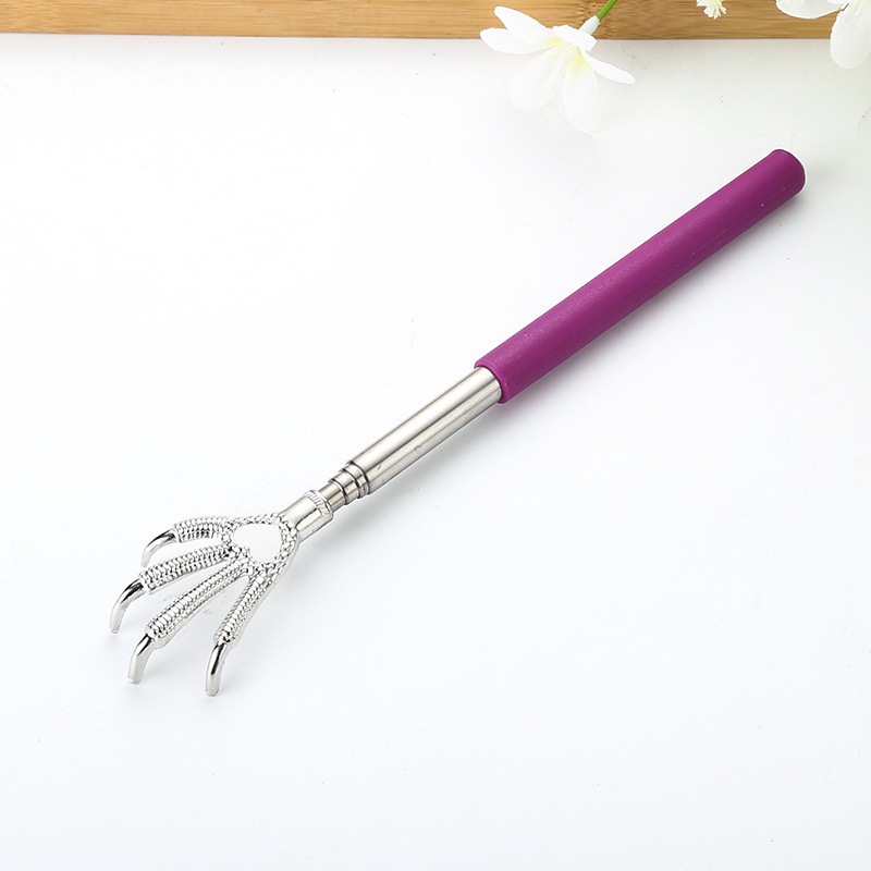 New Design Portable Stainless Steel Telescopic Back Scratcher for Itch Relief and Health Care