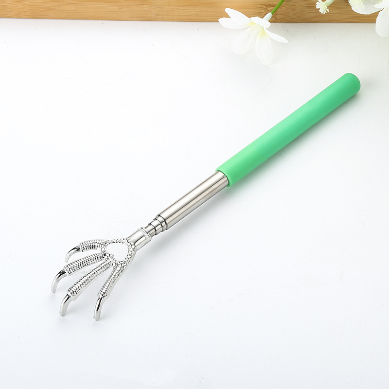 New Design Portable Stainless Steel Telescopic Back Scratcher for Itch Relief and Health Care