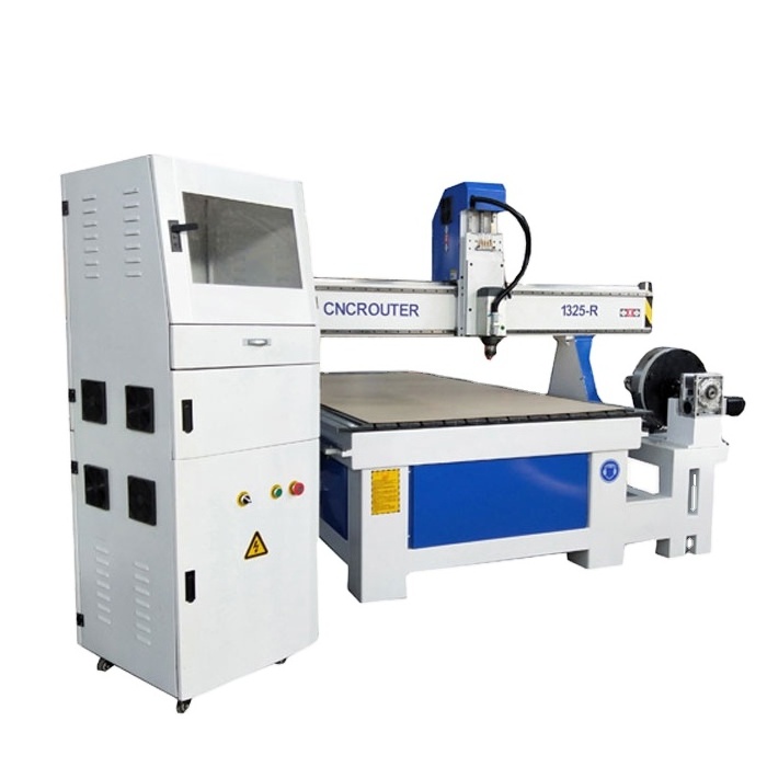 4x8ft Wood Router 4 Axis CNC 1325 Rotary Spindle 4 Axis CNC Router 3D CNC Wood Carving Engraving Machine