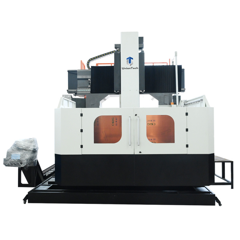 heavy duty double column 3 axis gantry cnc milling machine GMC1513 cnc machining center GMC machine for sale