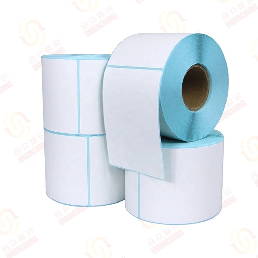 Thermal Transfer Label 4 X 3 Blank White Matte Self Adhesive Thermal Transfer Paper Label Stickers