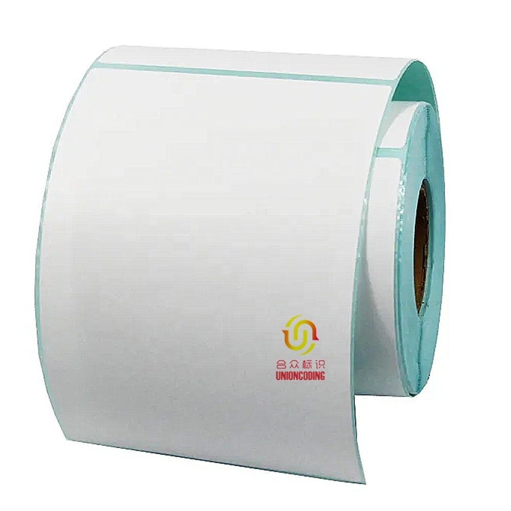 Thermal Transfer Label 4 X 3 Blank White Matte Self Adhesive Thermal Transfer Paper Label Stickers