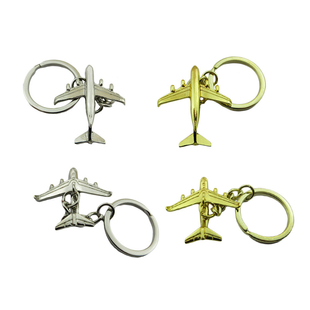 Designer wholesale funny keychain ring making supplies charm sword airplane bear spinner rope coffee butterfly letter keychains