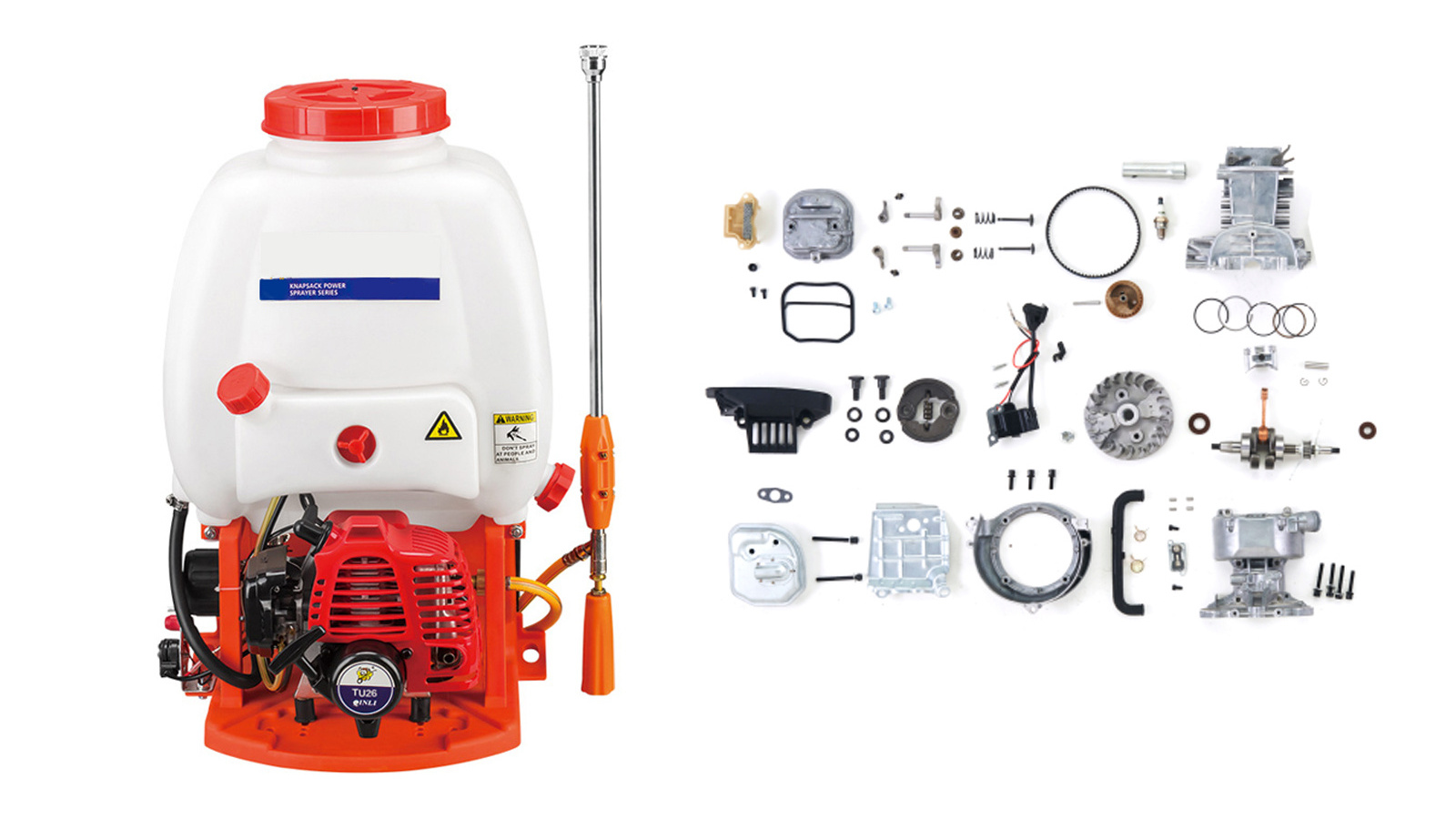 Agricultural sprayer 769 TU26 knapsack gasoline engine sprayer 15L powerful spraying