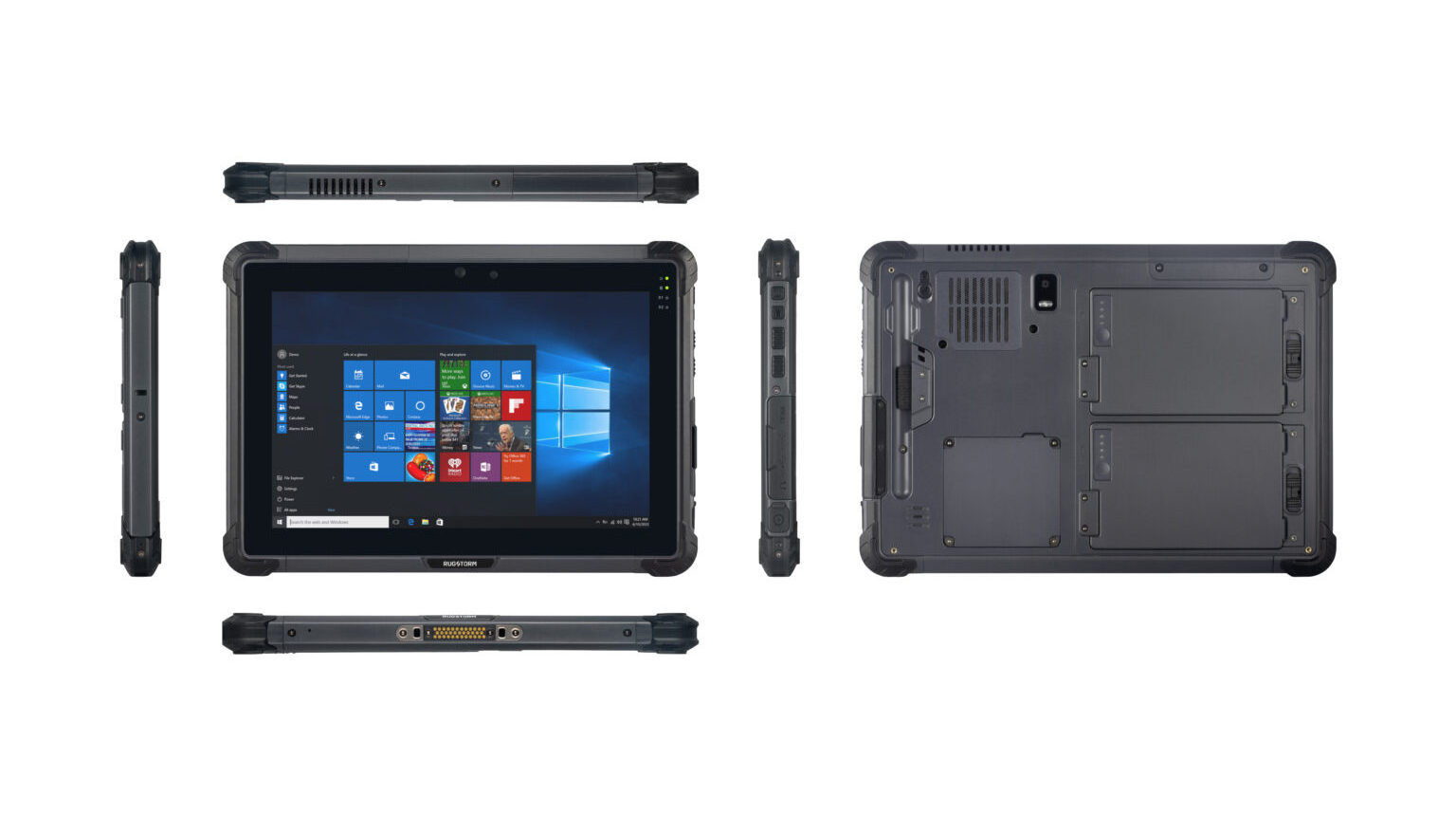 OEM UW55 4G Version 10.1 inch Win10 IP67 Waterproof Big Battery HDMI  GPS GNSS i5-7300U Rugged Tablet