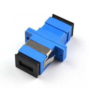 Blue Green Simplex Duplex Single Mode Upc Apc  Sc to Sc Lc Fiber Optic Connector Coupler Adapter