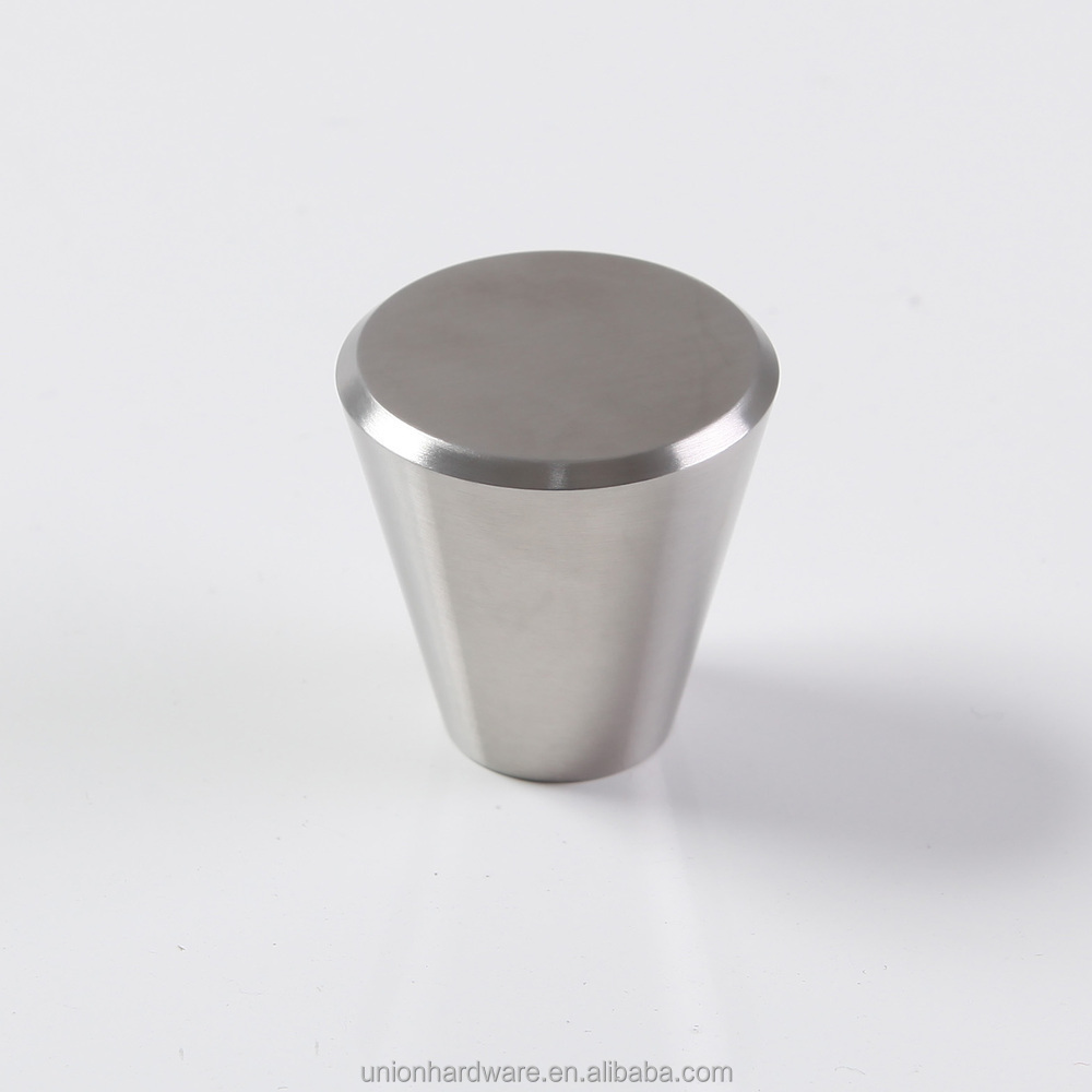 Wholesale cone shape stainless steel cabinet knob,cabinet door knob,stainless steel knob