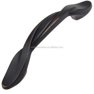 Wholesale zamak antique furniture handle in oil rubbed bronze finish, antique furniture handle