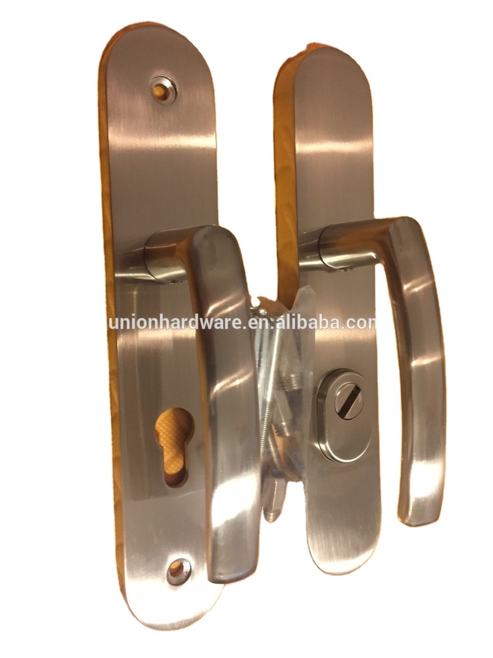 Wholesale aluminium security main door handle for door security,external door handle,security door lock