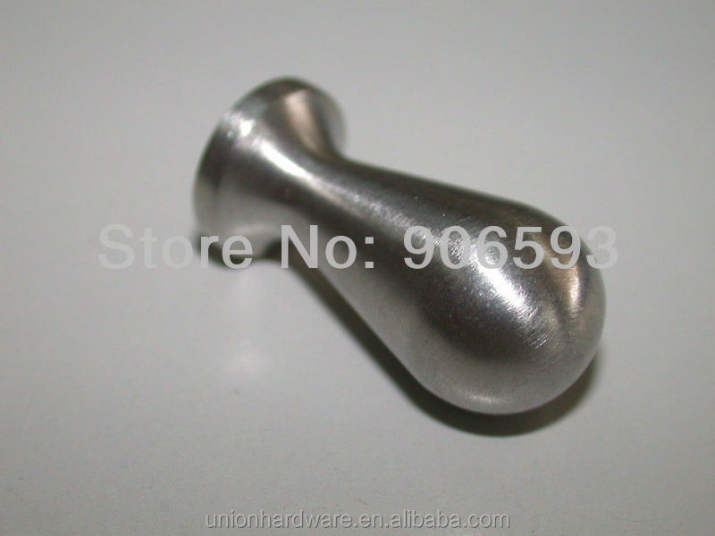 Modern slim shape stainless steel furniture knob