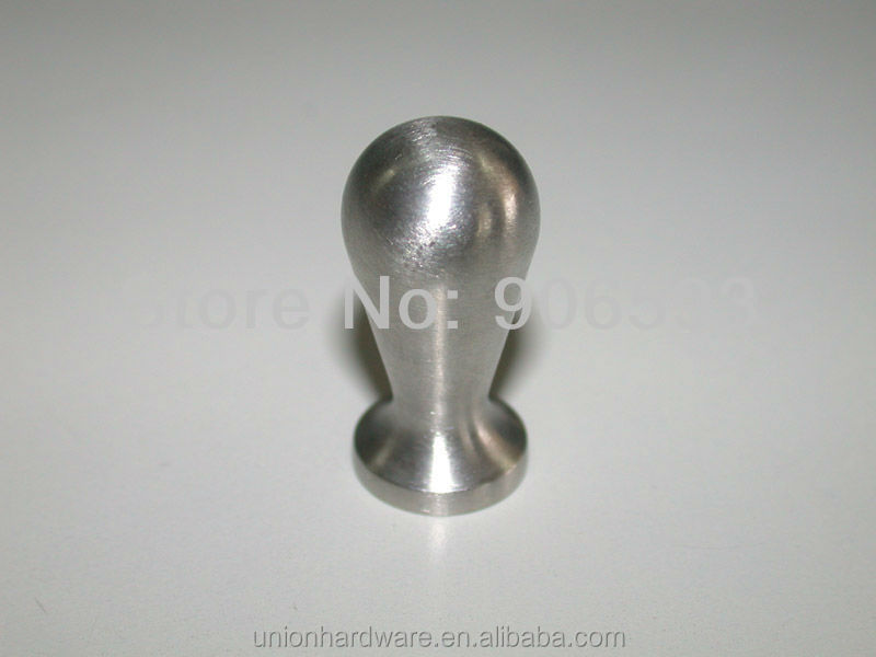 Modern slim shape stainless steel furniture knob