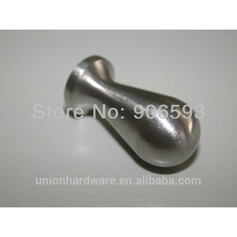 Modern slim shape stainless steel furniture knob