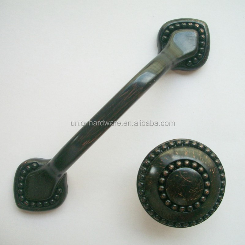 Wholesale home decorative zamak kitchen Cabinet Handles and Knobs in oil rubbed bronze