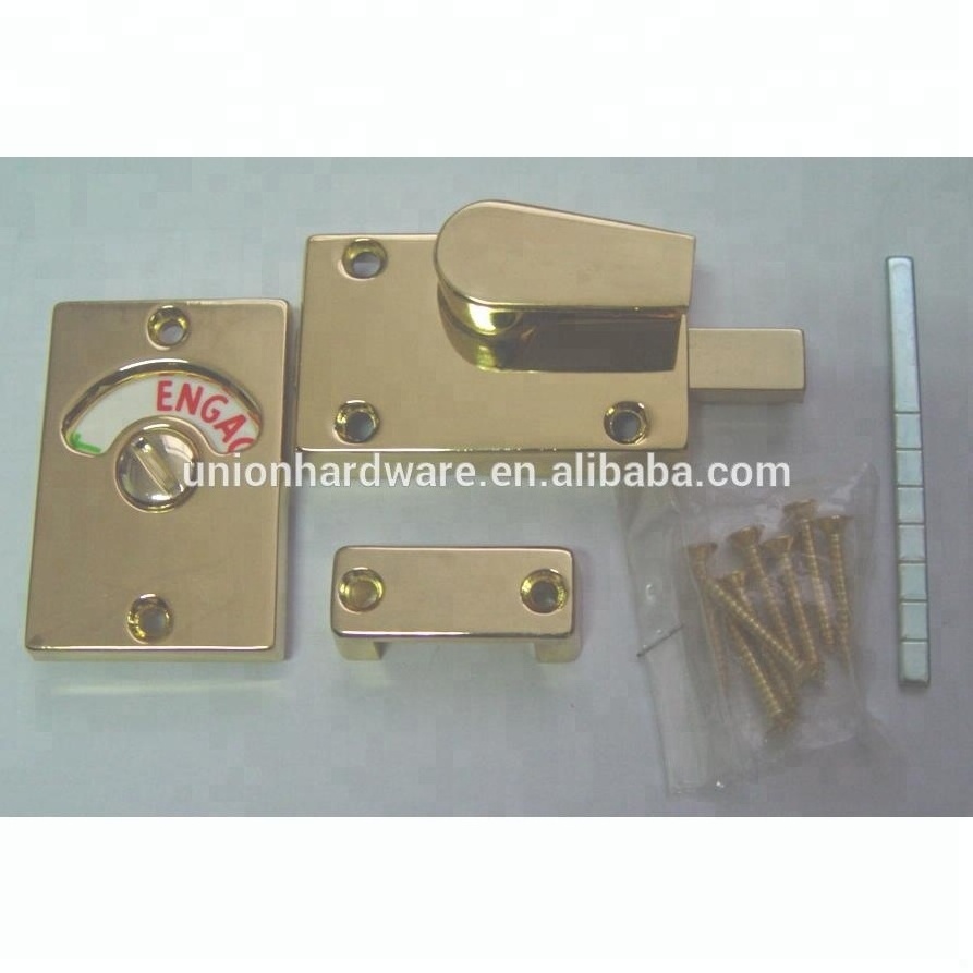 Wholesale toilet door indicator lock,toilet cubicles door lock,toilet partition door lock