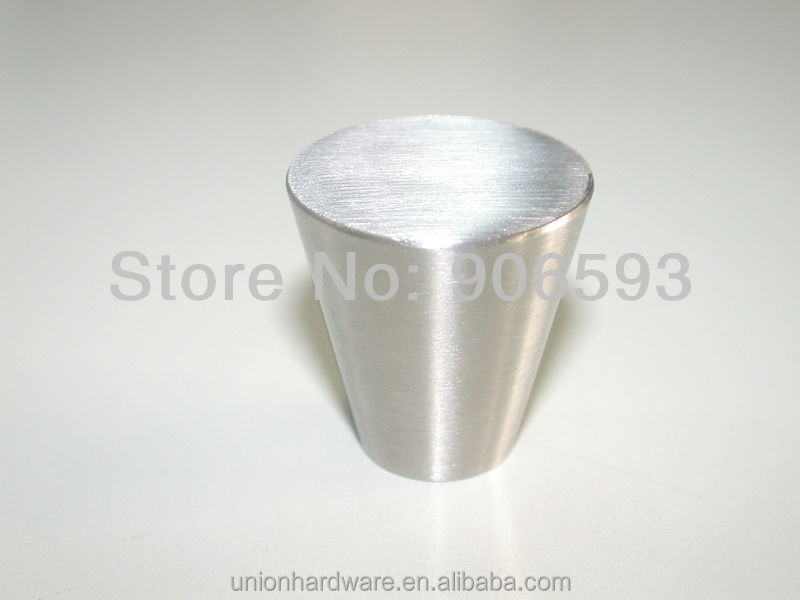 Wholesale cone shape stainless steel cabinet knob,cabinet door knob,stainless steel knob