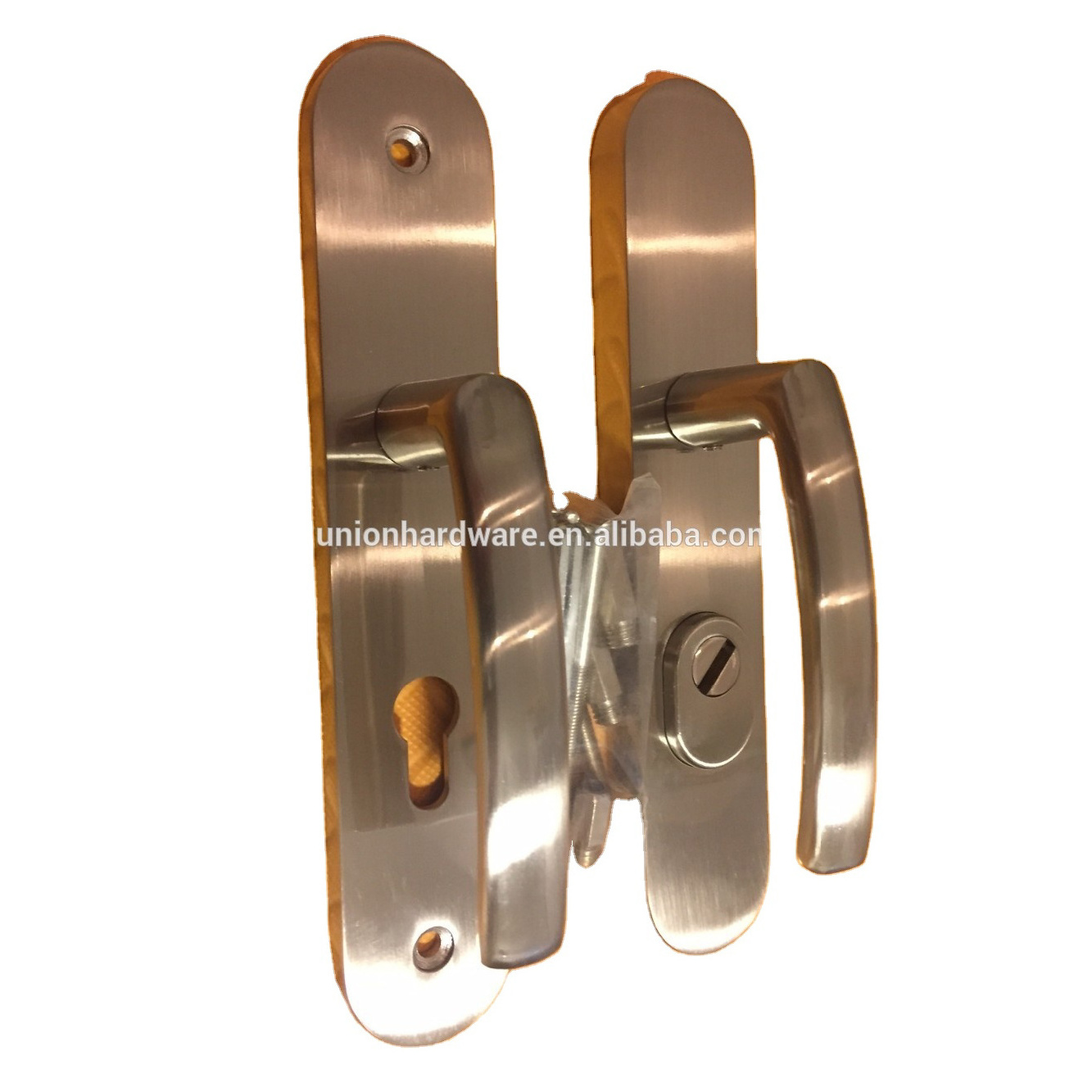 Wholesale aluminium security main door handle for door security,external door handle,security door lock