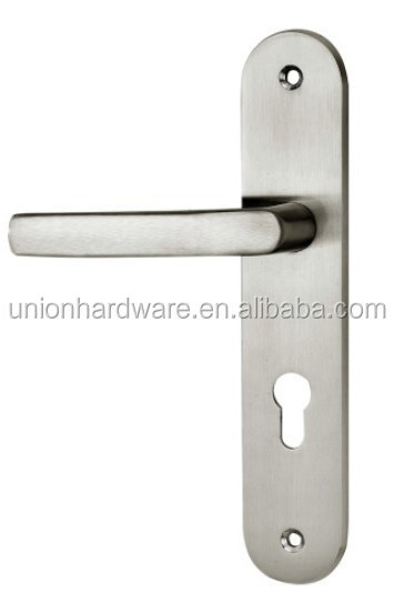 Wholesale aluminium security main door handle for door security,external door handle,security door lock