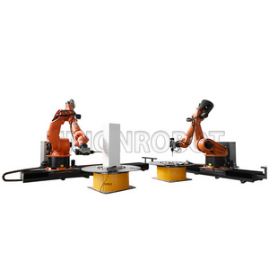 China Supplier Milling Robot 6 Axis Stamping Robotic Arm Plasma Cutting Robot Machine