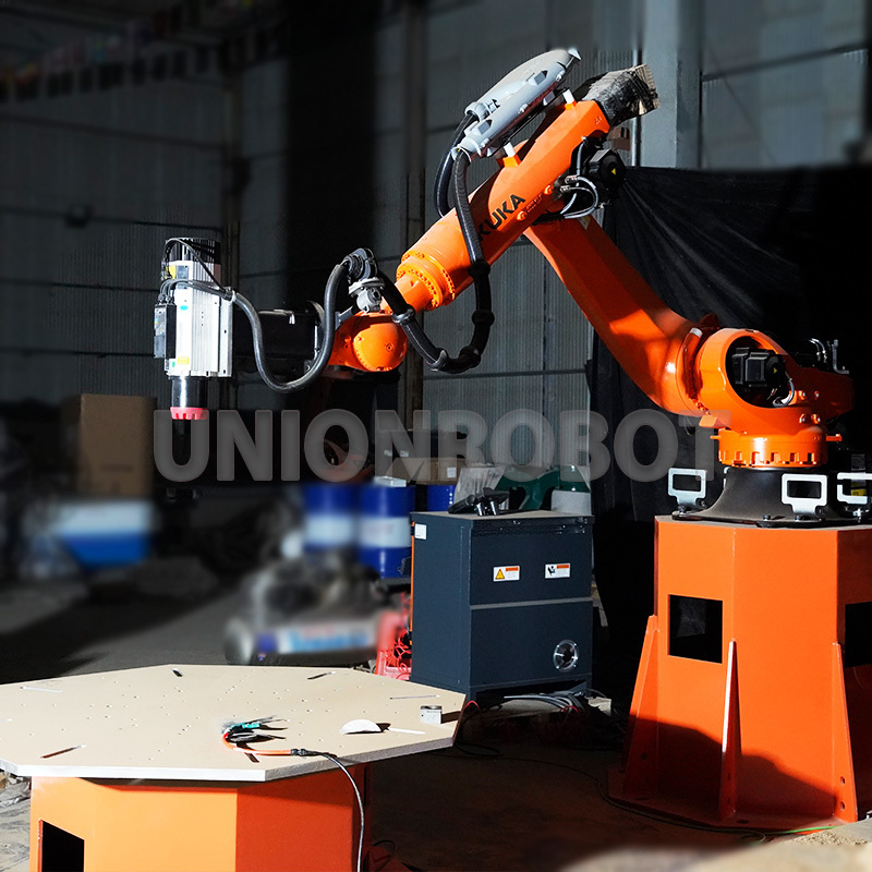 China Supplier Milling Robot 6 Axis Stamping Robotic Arm Plasma Cutting Robot Machine