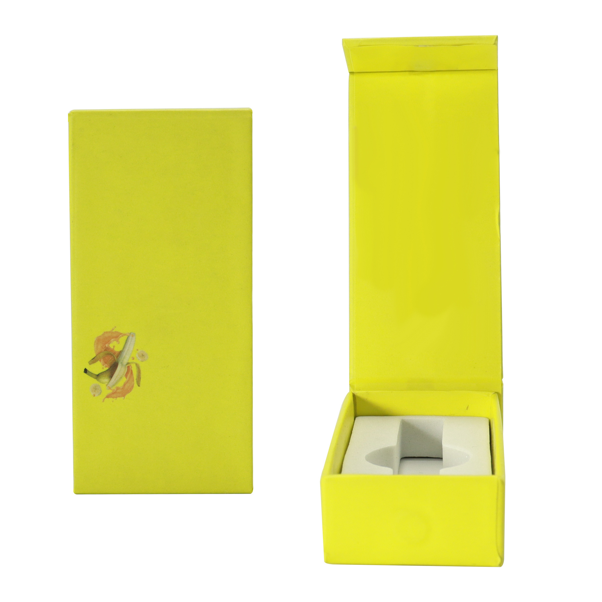 Wholesale Custom Cartridge Packaging Boxes with Spot UV Printing Cardboard Magnet Closure Packaging for 1ml Cartridges