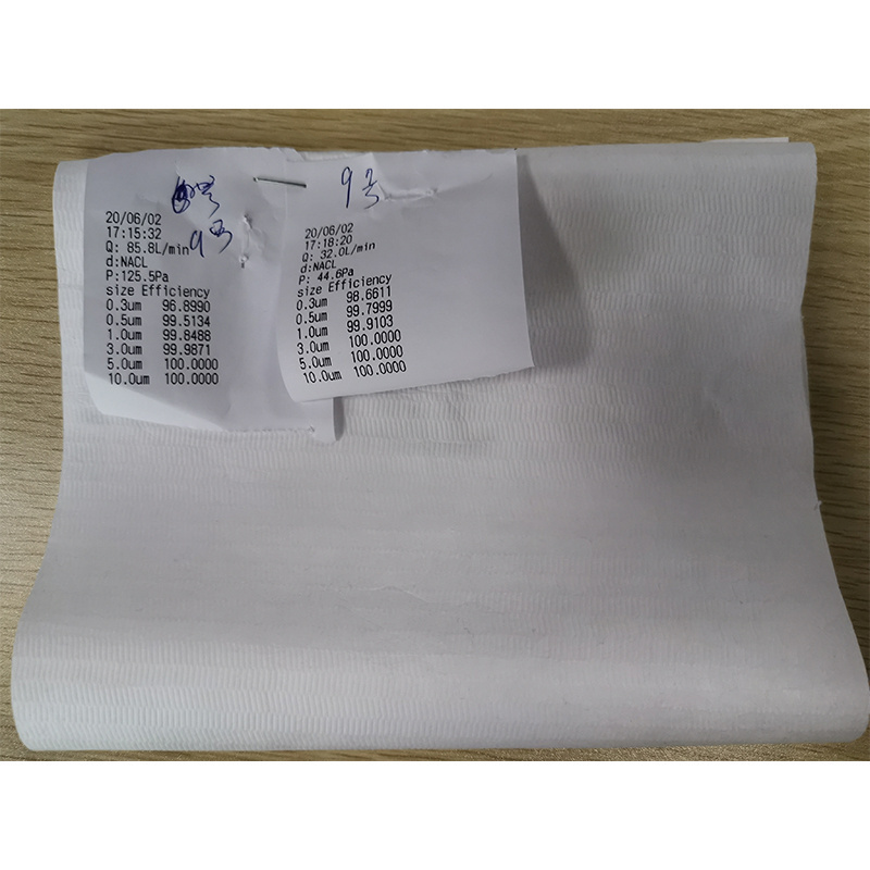 BFE 95% Melt Blwon Non Woven Fabric KN95 Face Mask Materials Cloth