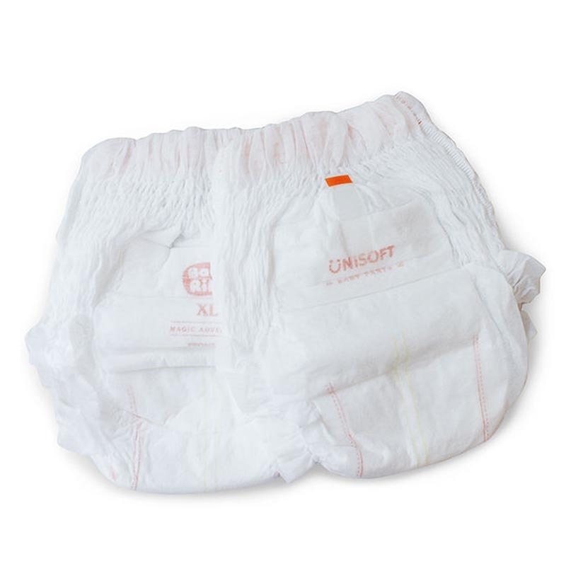 Unisoft oem baby pants diaper korean baby diaper pants cotton baby diaper