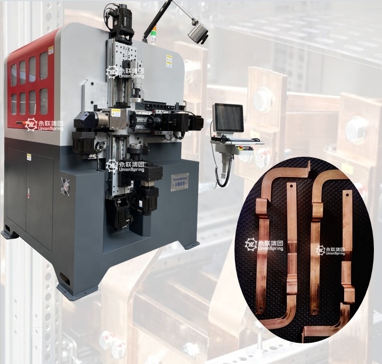 copper bus bar process machine for switchgear and static panels connect parts