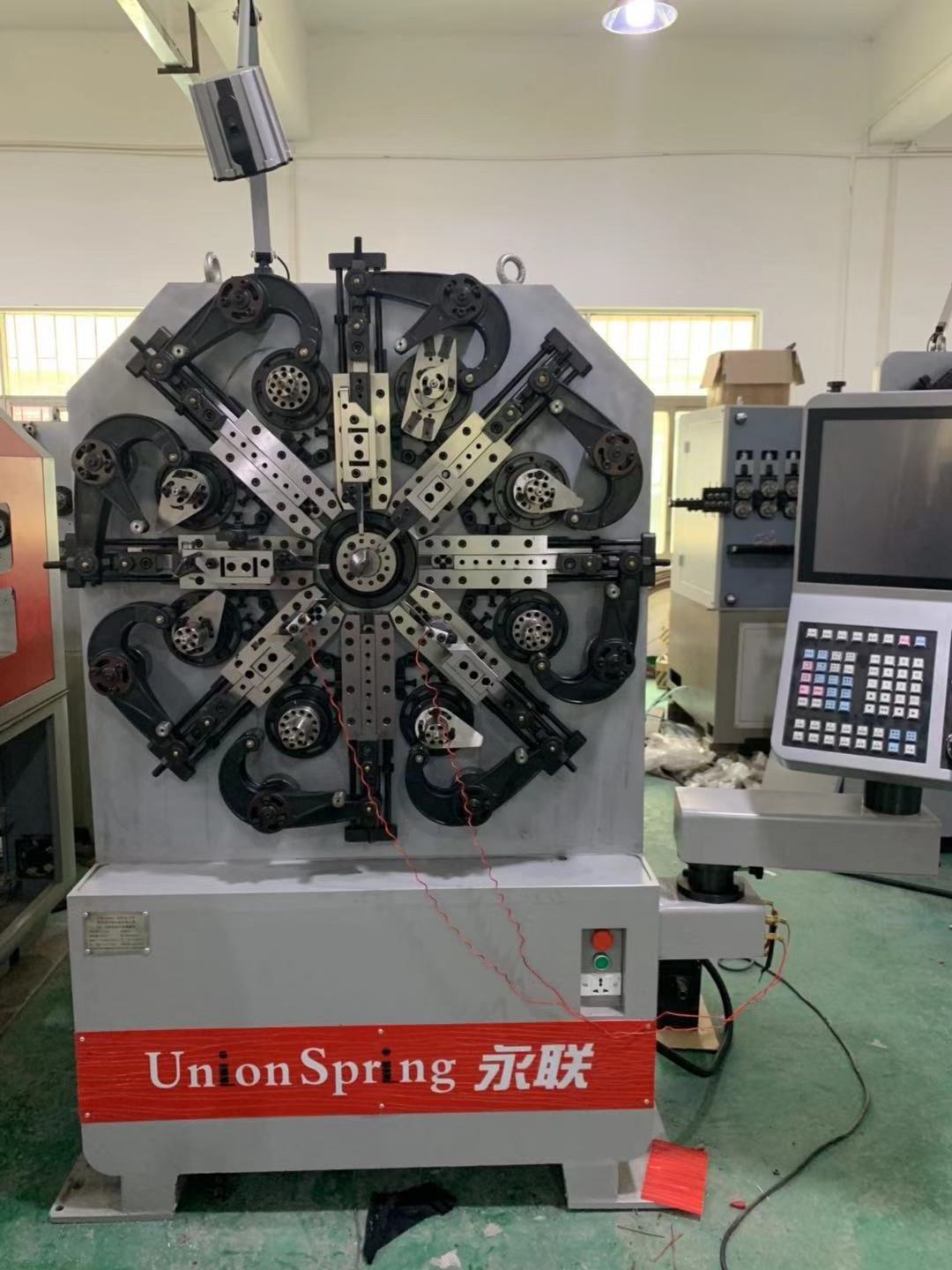 CNC Clamp Spring Making Machine CNC Wire Rotating Spring Forming Machine