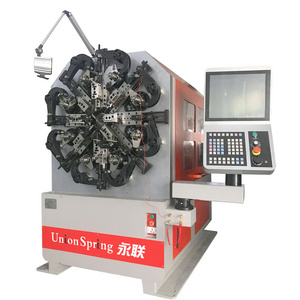 CNC Clamp Spring Making Machine CNC Wire Rotating Spring Forming Machine