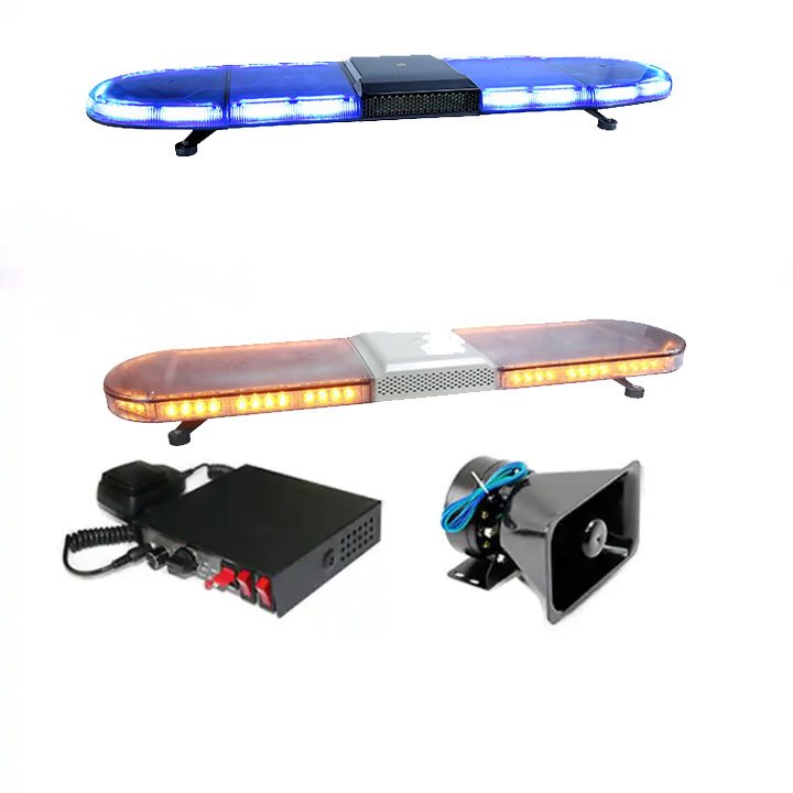 Vehicle universal 1.2m ambulance light bar cop light led emergency warning light bar